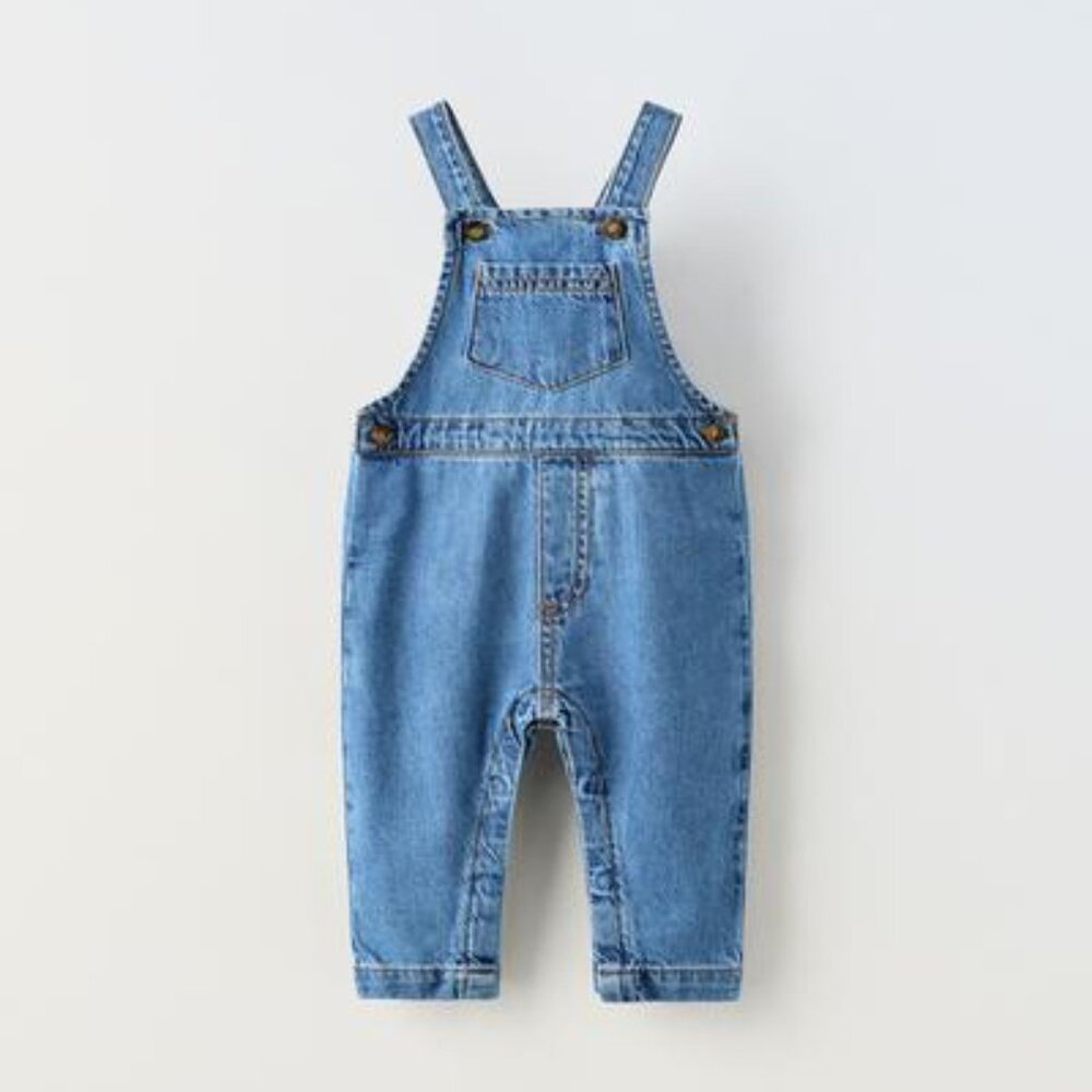 ZARA Denim Pocket Overall